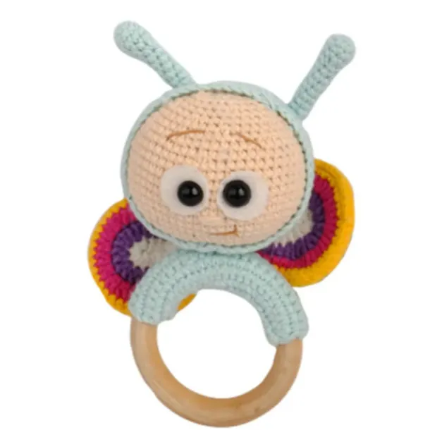 AMİGURUMİ KELEBEK LULU SET - ANTAMGKLBKL - Mavi
