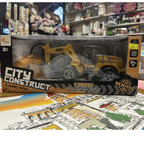 Truck Excavator 4 kanal kumandalı